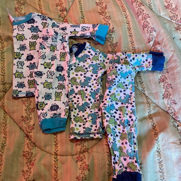 Boy Clothing Lot Carters Calvin Klein Bodysuits Joggers Sleepers 6 9 12 M 85 pcs - Picture 7 of 14